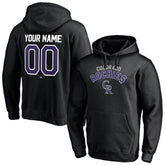 Colorado Rockies Personalized Winning Streak Name & Number Pullover Hoodie - MLB