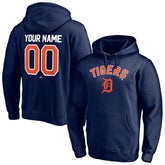 Detroit Tigers Personalized Winning Streak Name & Number Pullover Hoodie - MLB