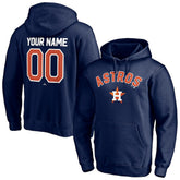 Houston Astros Personalized Winning Streak Name & Number Pullover Hoodie - MLB