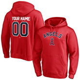 Los Angeles Angels Personalized Winning Streak Name & Number Pullover Hoodie - MLB