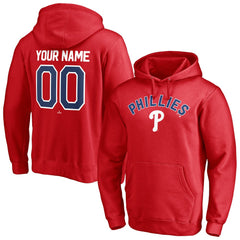 Philadelphia Phillies Personalized Winning Streak Name & Number Pullover Hoodie - MLB