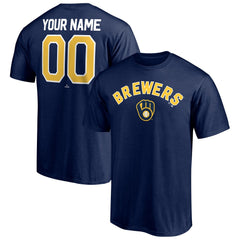 Milwaukee Brewers Personalized Team Winning Streak Name & Number T-Shirt - MLB
