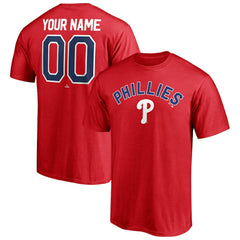 Philadelphia Phillies Personalized Team Winning Streak Name & Number T-Shirt - MLB