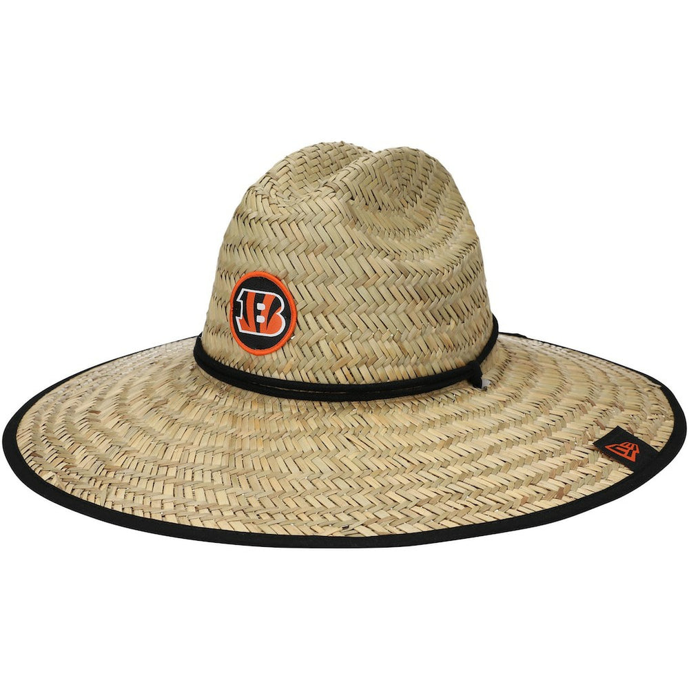 Cincinnati Bengals New Era NFL Training Camp Straw Lifeguard Hat Natural | NFL