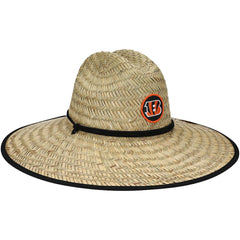 Cincinnati Bengals New Era NFL Training Camp Straw Lifeguard Hat Natural | NFL