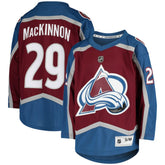 Nathan MacKinnon Colorado Avalanche Youth Home Replica Player Jersey - Burgundy - NHL
