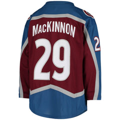 Nathan MacKinnon Colorado Avalanche Youth Home Replica Player Jersey - Burgundy - NHL