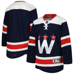 Washington Capitals Youth 2020/21 Alternate Premier Jerseys - Navy - NHL