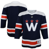 Washington Capitals Youth 2020/21 Alternate Replica Jersey - Navy - NHL