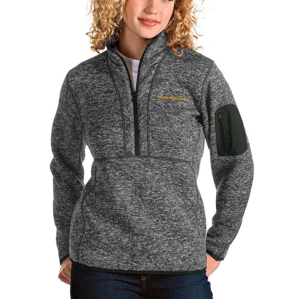 Washington Football Team Antigua Women's Fortune Quarter-Zip Pullover Jacket | NFL