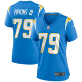 Trey Pipkins III Los Angeles Chargers Women's Game Jersey Powder Blue | Nike for Sale