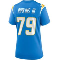 Trey Pipkins III Los Angeles Chargers Women's Game Jersey Powder Blue | Nike for Sale