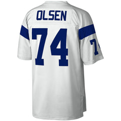 Merlin Olsen Los Angeles Rams Legacy Replica Jersey White | Mitchell & Ness