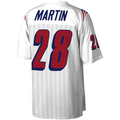 Curtis Martin New England Patriots Legacy Replica Jersey White | Mitchell & Ness