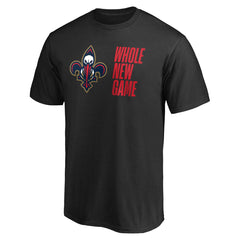 New Orleans Pelicans Whole New Game Team T-Shirt Black - NBA