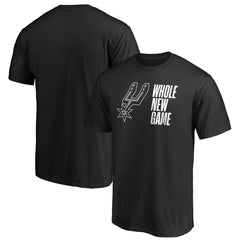 San Antonio Spurs Whole New Game Team T-Shirt Black - NBA