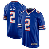 Tyler Bass Buffalo Bills Game Player Jersey Royal | Nike for Sale