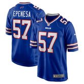 A.J. Epenesa Buffalo Bills Game Player Jersey Royal | Nike for Sale