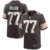 Wyatt Teller Cleveland Browns Game Jersey Brown | Nike for Sale