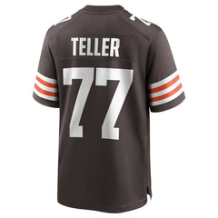 Wyatt Teller Cleveland Browns Game Jersey Brown | Nike for Sale