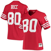 Jerry Rice San Francisco 49ers Women's 1990 Legacy Replica Jersey Scarlet | Mitchell & Ness