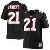 Deion Sanders Atlanta Falcons Women's Legacy Replica Team Jersey Black | Mitchell & Ness