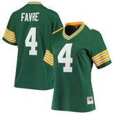 Brett Favre Green Bay Packers Women's 1996 Legacy Replica Player Jersey Green | Mitchell & Ness