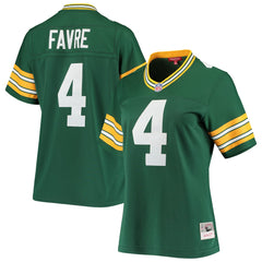 Brett Favre Green Bay Packers Women's 1996 Legacy Replica Player Jersey Green | Mitchell & Ness