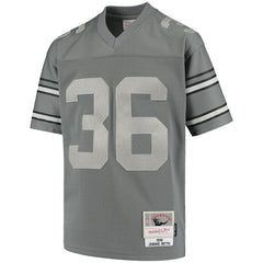 Jerome Bettis Pittsburgh Steelers Youth 1996 Retired Player Metal Replica Jersey Charcoal | Mitchell & Ness