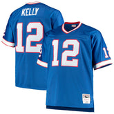 Jim Kelly Buffalo Bills Big & Tall 1990 Retired Player Replica Jersey Royal | Mitchell & Ness
