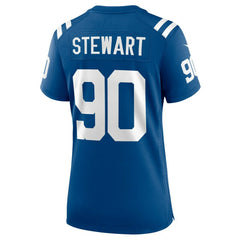 Grover Stewart Indianapolis Colts Women's Game Jersey Royal | Nike for Sale