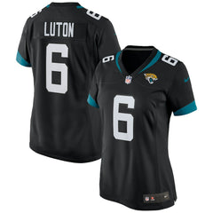 Jake Luton Jacksonville Jaguars Women's Game Jersey Black | Nike for Sale