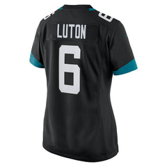 Jake Luton Jacksonville Jaguars Women's Game Jersey Black | Nike for Sale