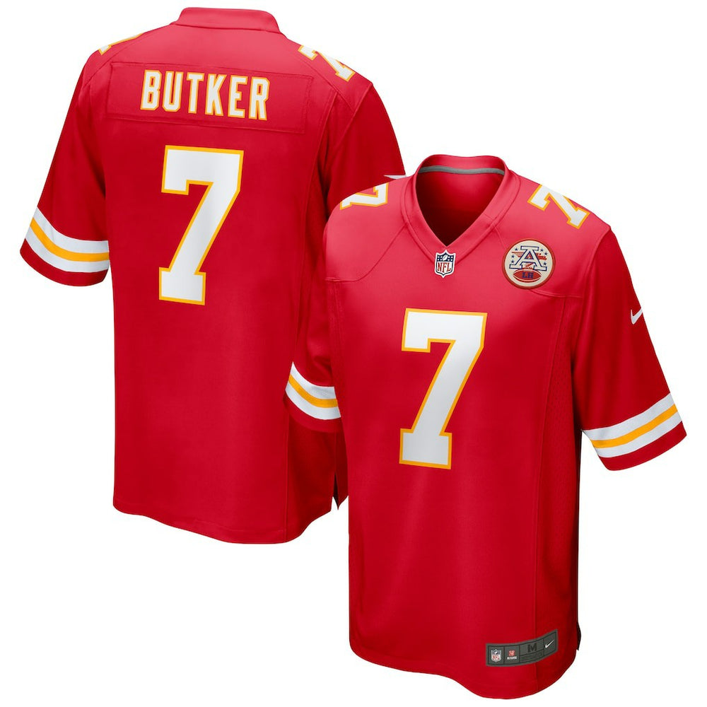 Harrison Butker Kansas City Chiefs Game Jersey Red | Nike for Sale