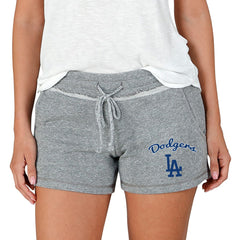 Los Angeles Dodgers Concepts Sport Women's Mainstream Terry Shorts - MLB