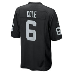AJ Cole Las Vegas Raiders Game Jersey Black | Nike for Sale
