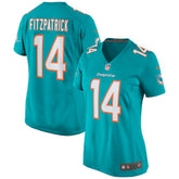 Ryan Fitzpatrick Miami Dolphins Women's Game Jersey Aqua | Nike for Sale