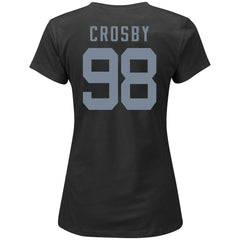 Maxx Crosby Las Vegas Raiders Women's Plus Size Name & Number V-Neck T-Shirt Black | Fanatics