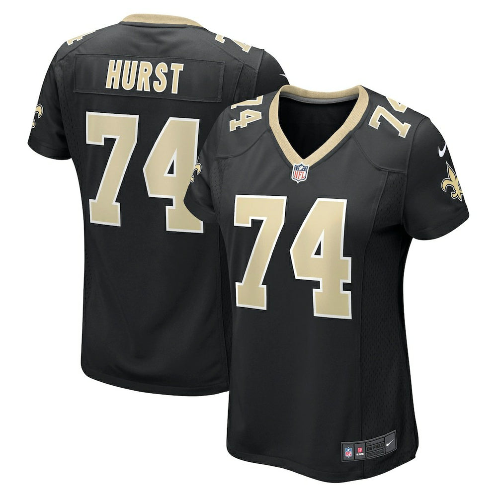 James Hurst New Orleans Saints Women's Game Jersey Black | Nike for Sale