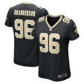 Carl Granderson New Orleans Saints Women's Game Jersey Black | Nike for Sale