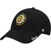 Boston Bruins '47 Women's Team Miata Clean Up Adjustable Hat - Black - NHL