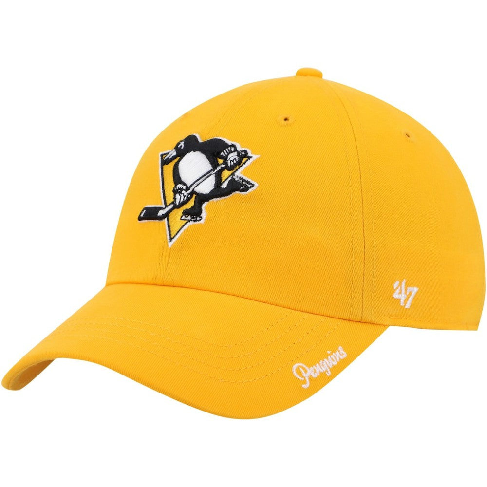 Pittsburgh Penguins '47 Women's Team Miata Clean Up Adjustable Hat - Gold - NHL