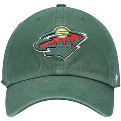 Minnesota Wild '47 Team Clean Up Adjustable Hat - Green - NHL