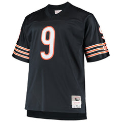 Jim McMahon Chicago Bears Big & Tall 1985 Retired Player Replica Jersey Navy | Mitchell & Ness