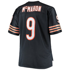 Jim McMahon Chicago Bears Big & Tall 1985 Retired Player Replica Jersey Navy | Mitchell & Ness