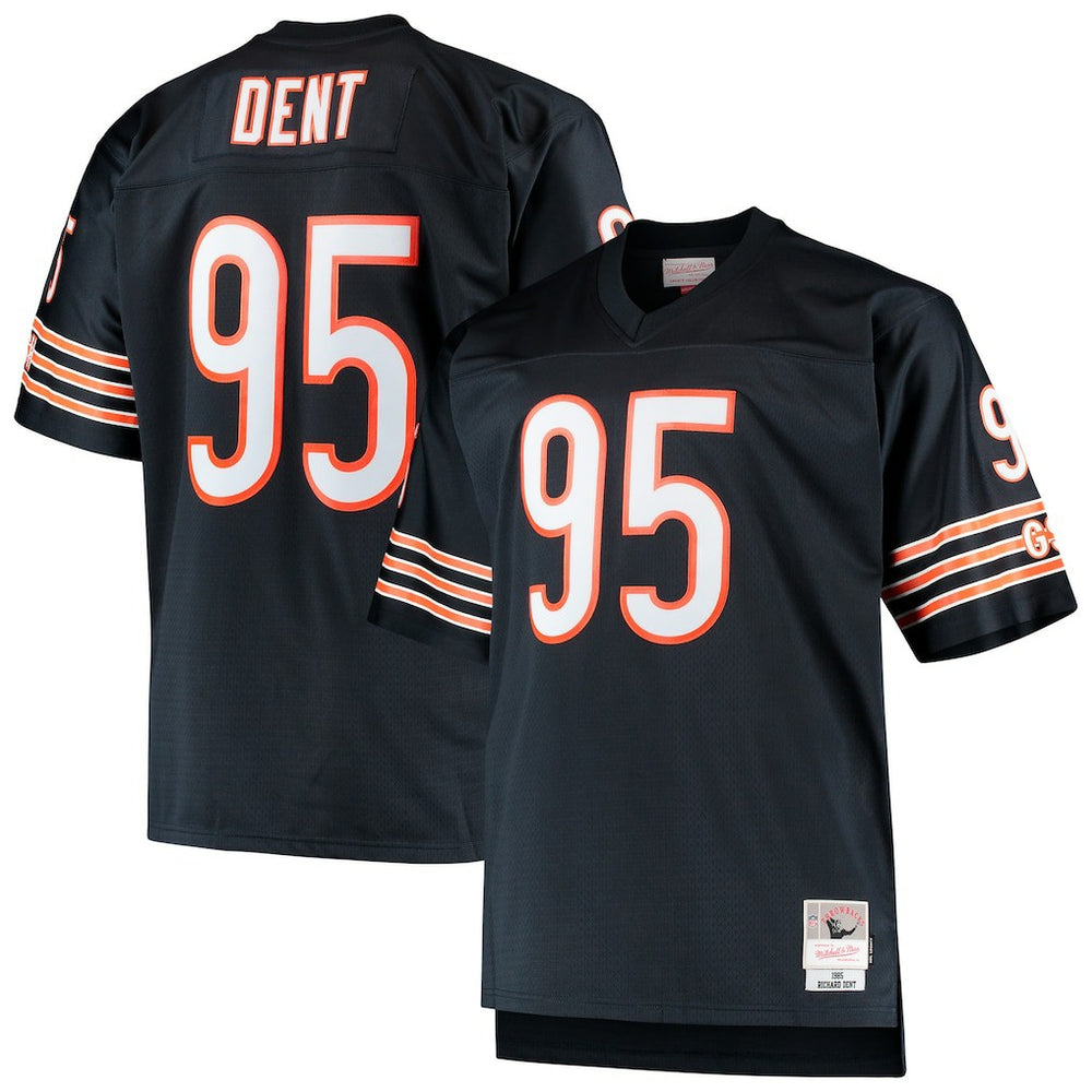 Richard Dent Chicago Bears Big & Tall 1985 Retired Player Replica Jersey Navy | Mitchell & Ness
