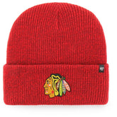 Chicago Blackhawks '47 Brain Freeze Cuffed Knit Hat - Red - NHL
