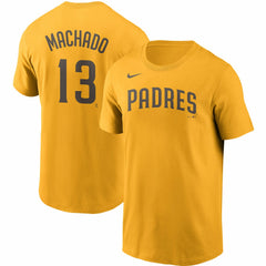 Manny Machado San Diego Padres Nike Name & Number T-Shirt - MLB