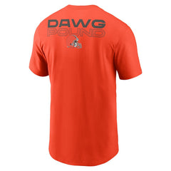 Cleveland Browns Local Phrase T-Shirt Orange | Nike for Sale