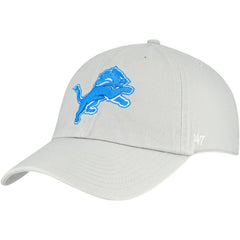 Detroit Lions '47 Clean Up Adjustable Hat Gray | 47 brand
